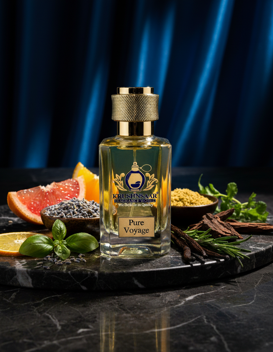 Pure Voyage – 60 ML Unisex Fresh Perfume India | Krushnasaar