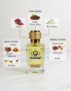 Olympia – 60 ML Rich Perfume for Women | Krushnasaar