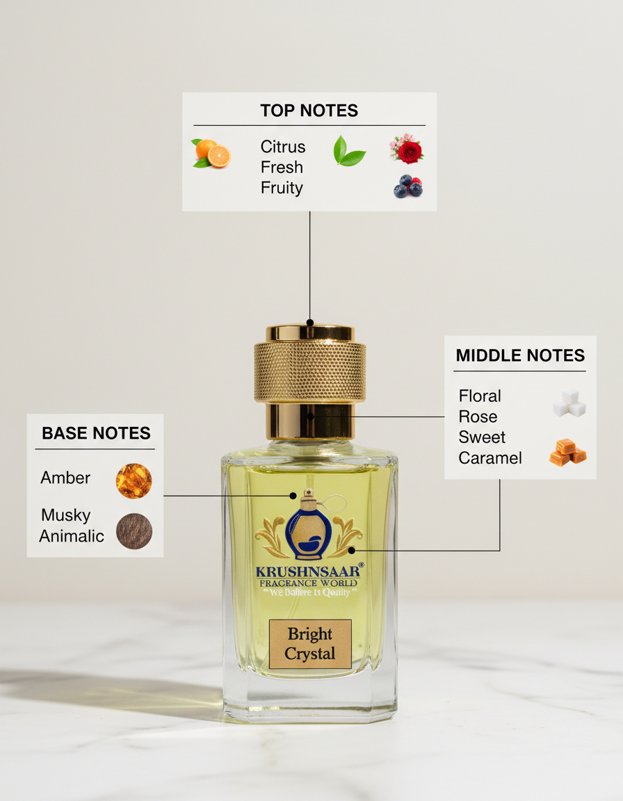 Bright Crystal – 60 ML Perfume for Women | Krushnasaar