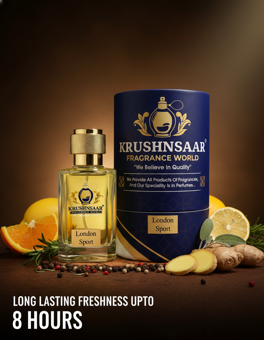 London Sport – 60 ML Fresh Sport Perfume for Men | Krushnasaar
