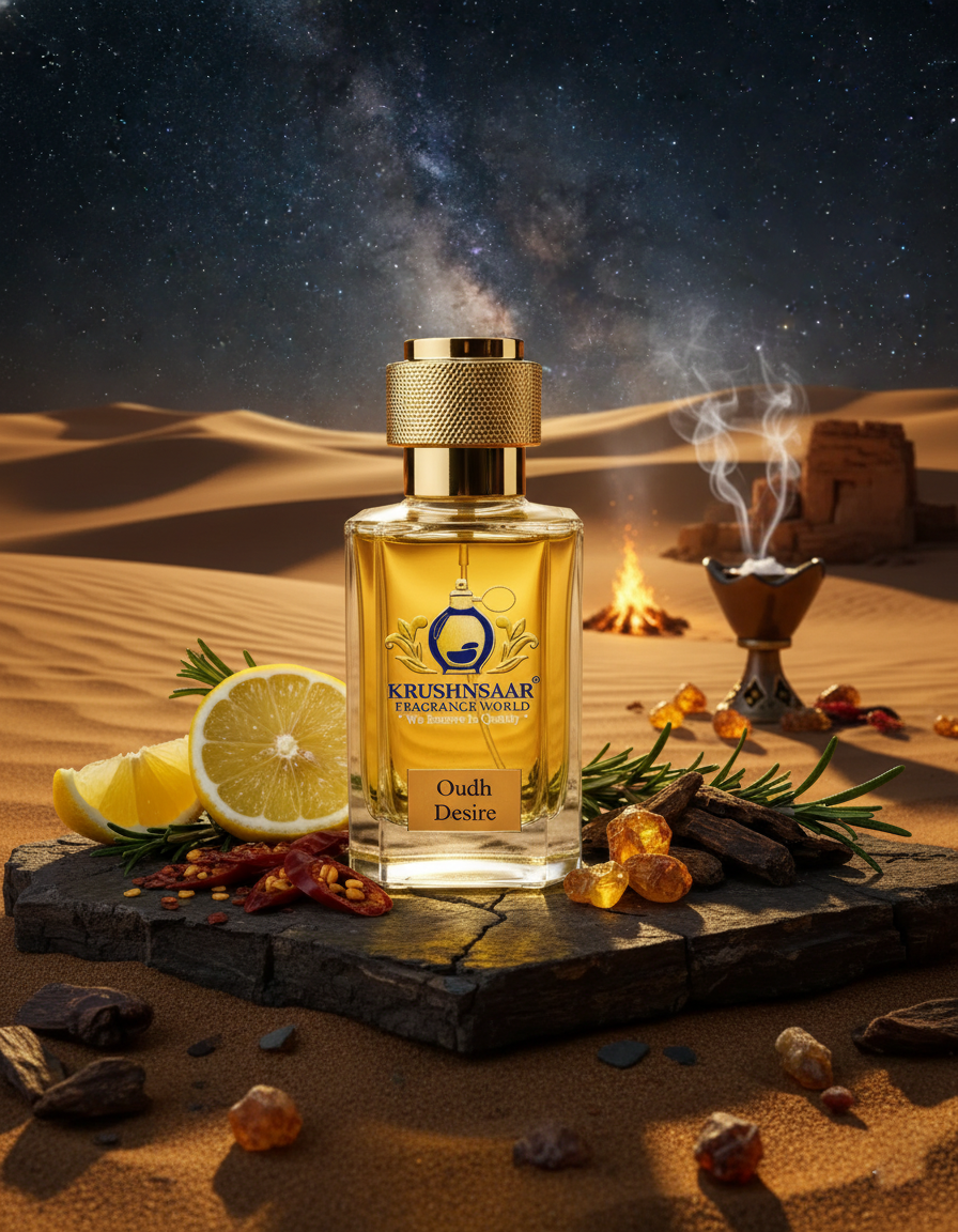 Oudh Desire – 60 ML Luxury Oud Perfume | Krushnasaar India